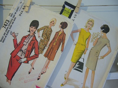 Vintage patterns at The Sewing Room Malvern