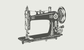 vintage sewing machine