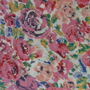 Rose pink floral Liberty lawn code RE10 at The Sewing Room Malvern